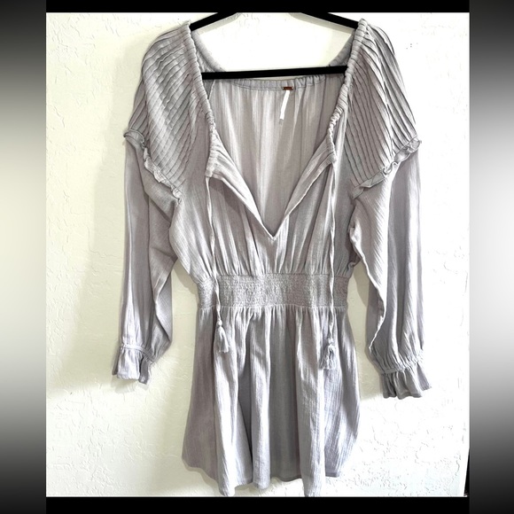 Free People Long Sleeve Dress Size L - Picture 1 of 9